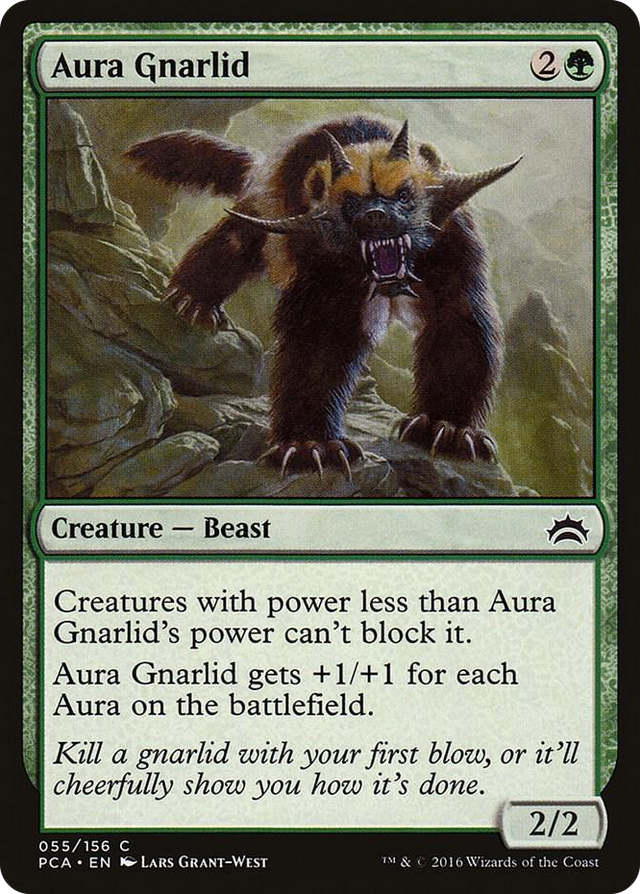 0055 Aura Gnarlid C Planechase Anthology