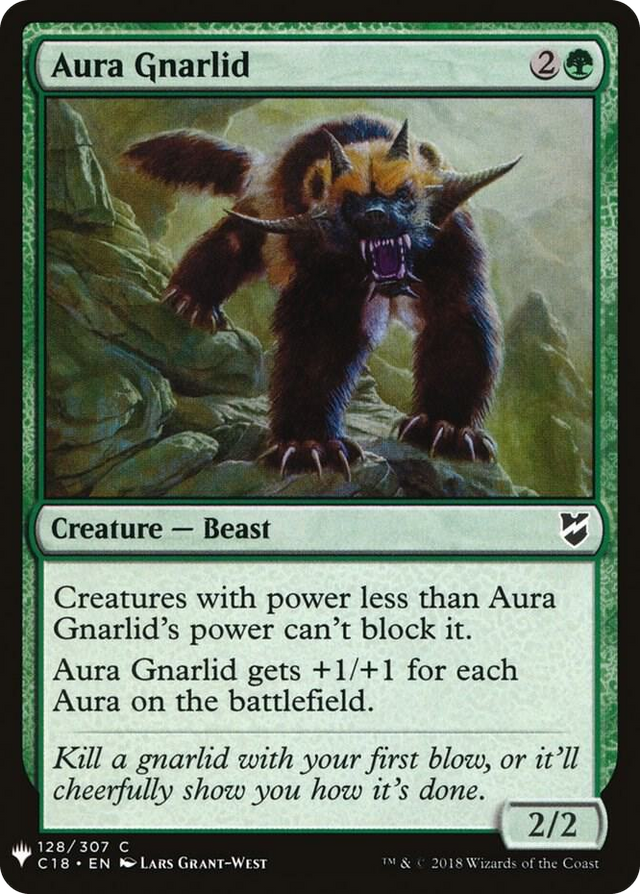 0128 Aura Gnarlid C The List Reprints