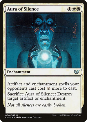 0060 Aura of Silence U Commander 2015