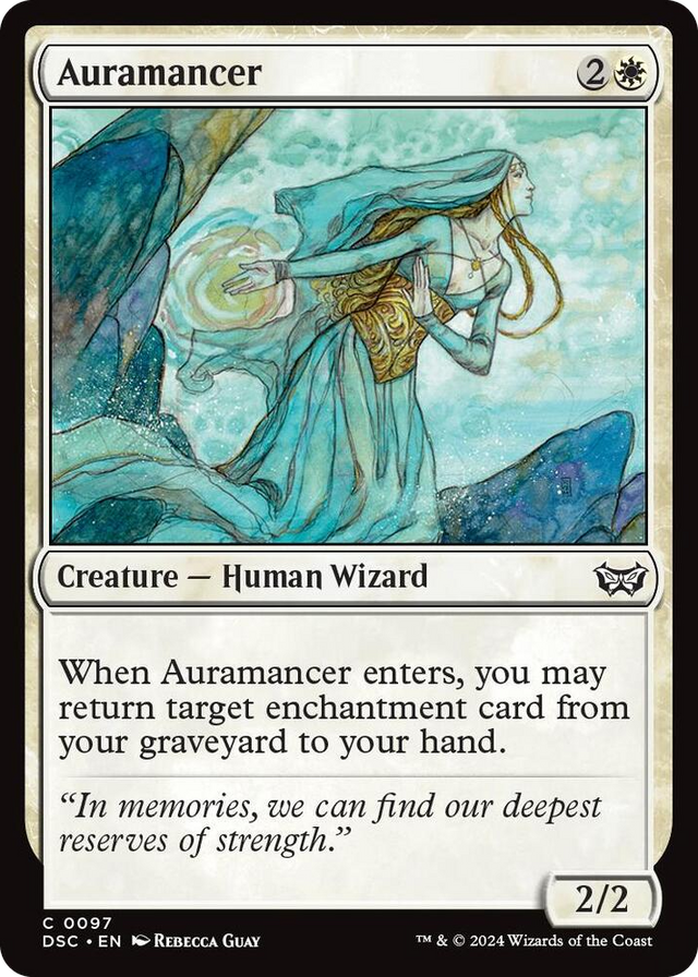 0097 Auramancer C Commander: Duskmourn: House of Horror