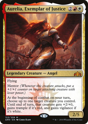 0153 Aurelia, Exemplar of Justice M Guilds of Ravnica