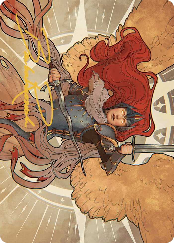 Aurelia, the Law Above Art Card (36/49) (Gold-Stamped Signature) #36 S - Art Series: Murders at Karlov Manor Pokemon card