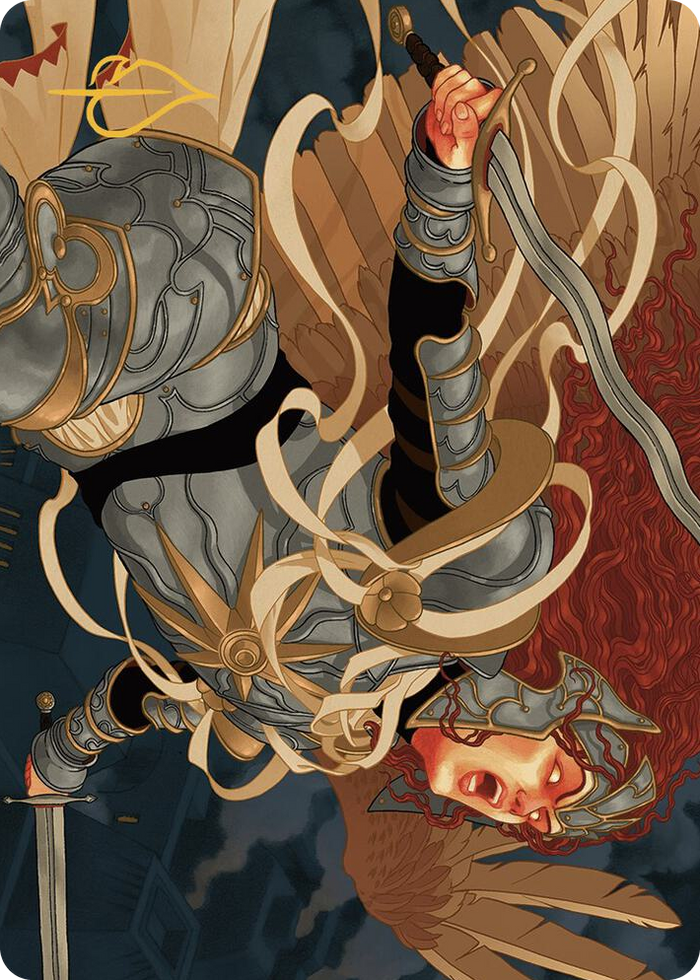 Aurelia, the Law Above Art Card (41/49) (Gold-Stamped Signature) #41 S - Art Series: Murders at Karlov Manor Pokemon card