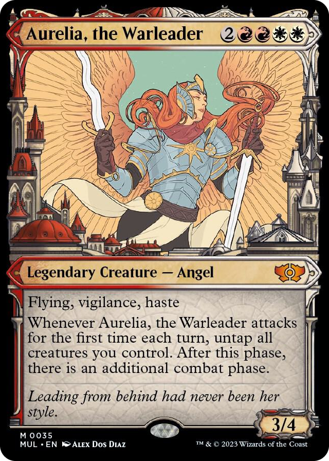 0035 Aurelia, the Warleader M March of the Machine: Multiverse Legends