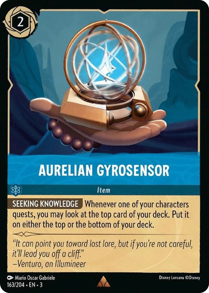 0163 Aurelian Gyrosensor Rare Into the Inklands