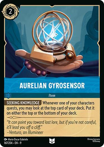 0167 Aurelian Gyrosensor Uncommon Fabled