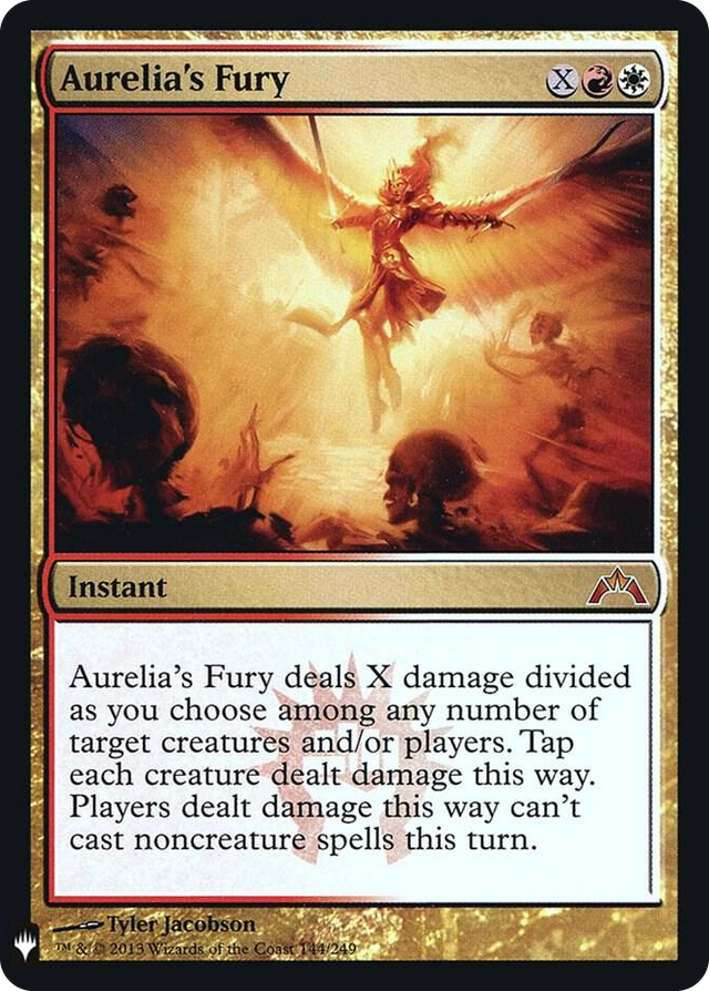 0144 Aurelia's Fury M The List Reprints