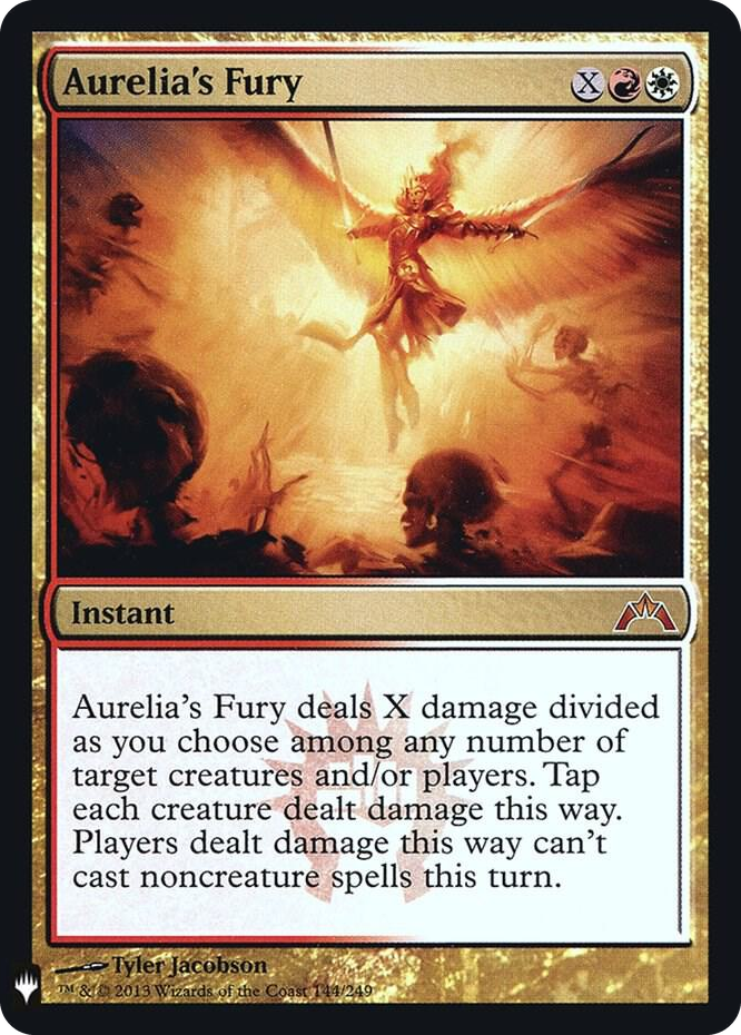 Aurelia's Fury #144 M - The List Reprints Pokemon card
