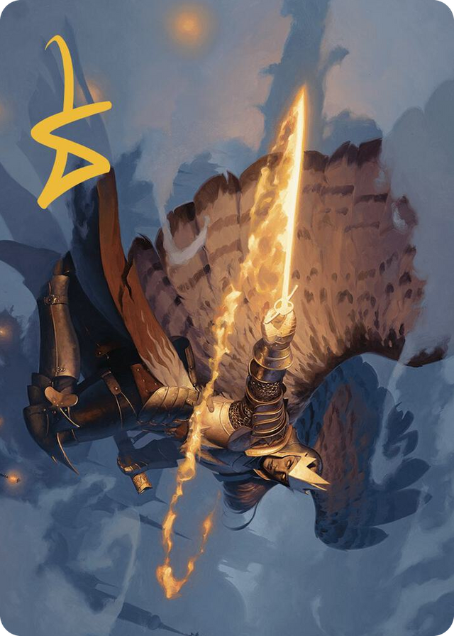 0001 Aurelia's Vindicator Art Card (Gold-Stamped Signature) S Art Series: Murders at Karlov Manor