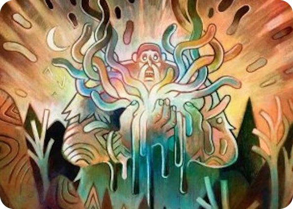 Aurora Awakener Art Card (40/54) #40 S - Art Series: Lorwyn Eclipsed Pokemon card