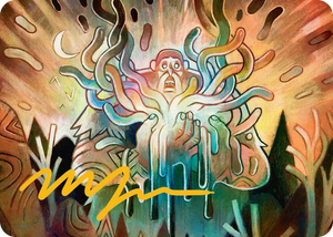 0040 Aurora Awakener Art Card (40/54) (Gold-Stamped Signature) S Art Series: Lorwyn Eclipsed