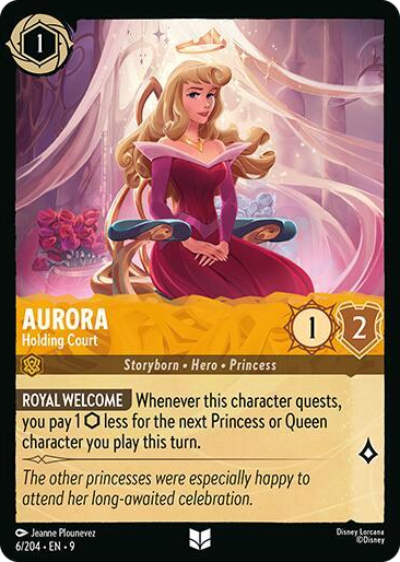0006 Aurora - Holding Court Uncommon Fabled
