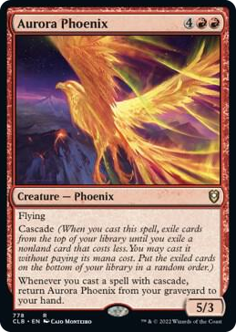 0778 Aurora Phoenix R Commander Legends: Battle for Baldur's Gate