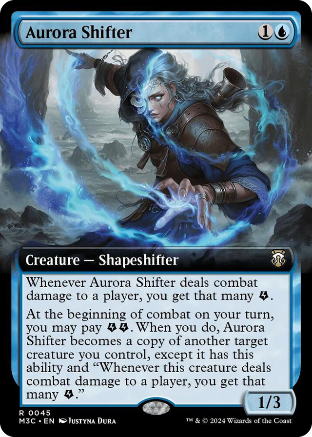 0045 Aurora Shifter (Extended Art) R Commander: Modern Horizons 3