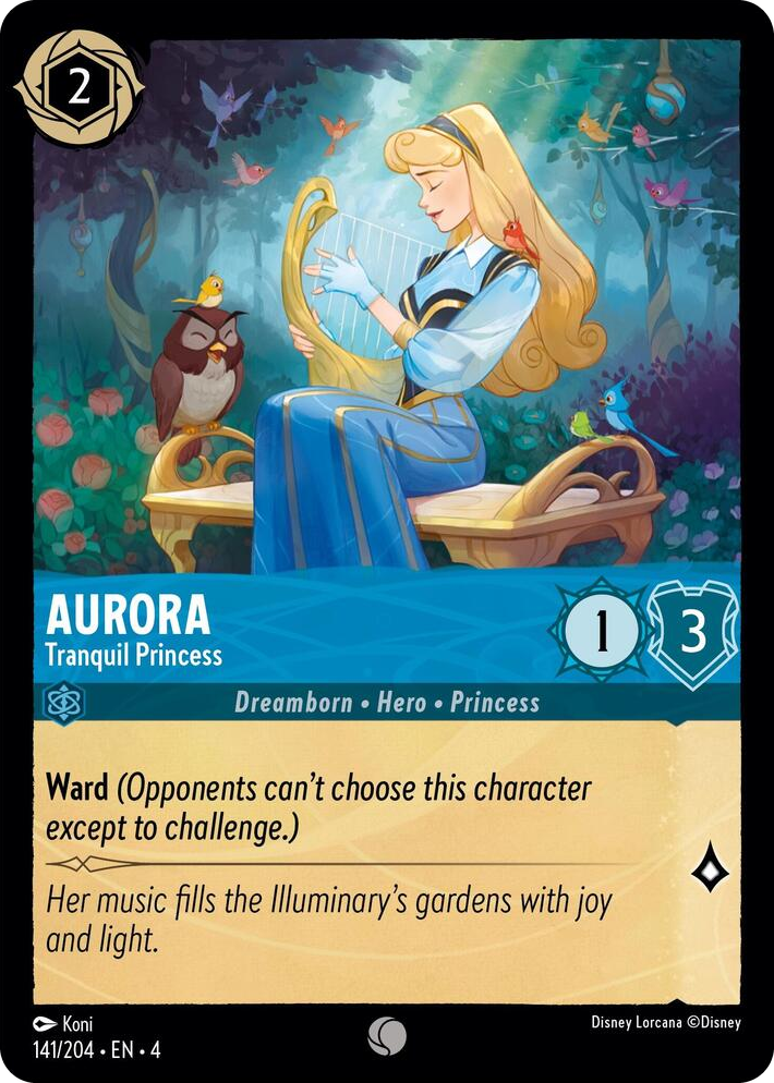 0141 Aurora - Tranquil Princess Common Ursula's Return