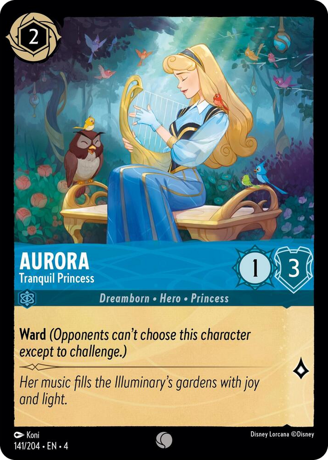 0141 Aurora - Tranquil Princess Common Ursula's Return
