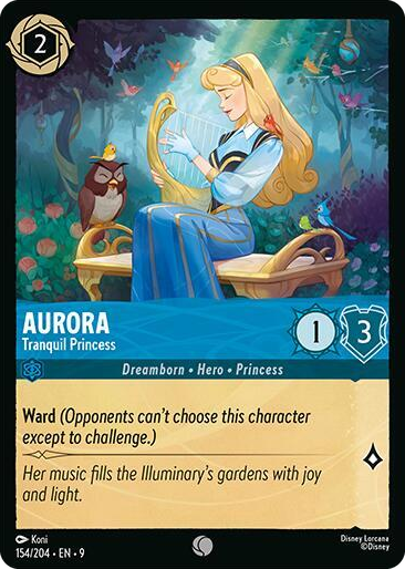 0154 Aurora - Tranquil Princess Common Fabled