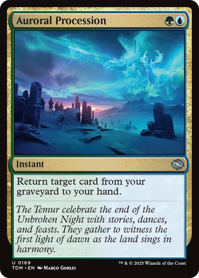 0169 Auroral Procession U Dragonstorm