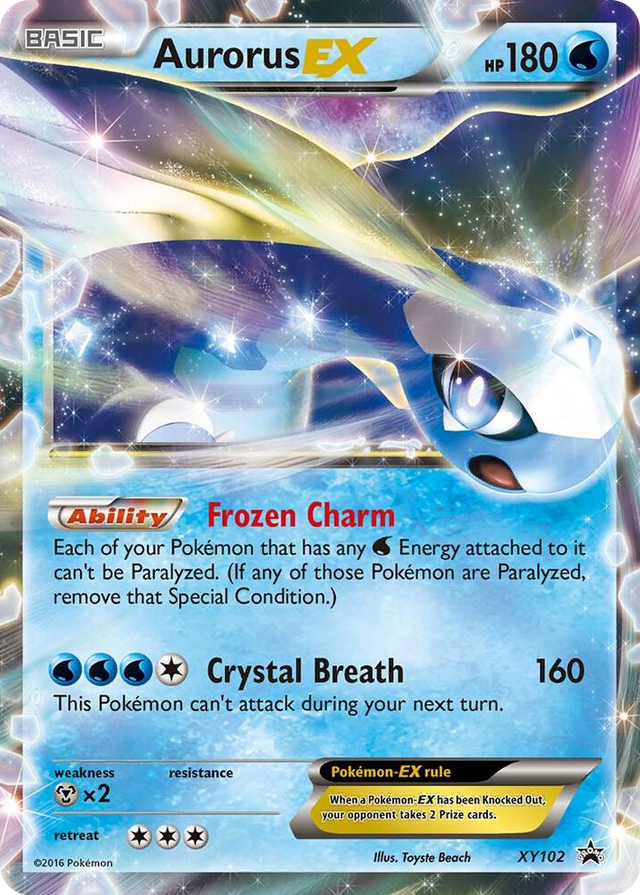 XY102 Aurorus EX - XY102 Promo XY Promos