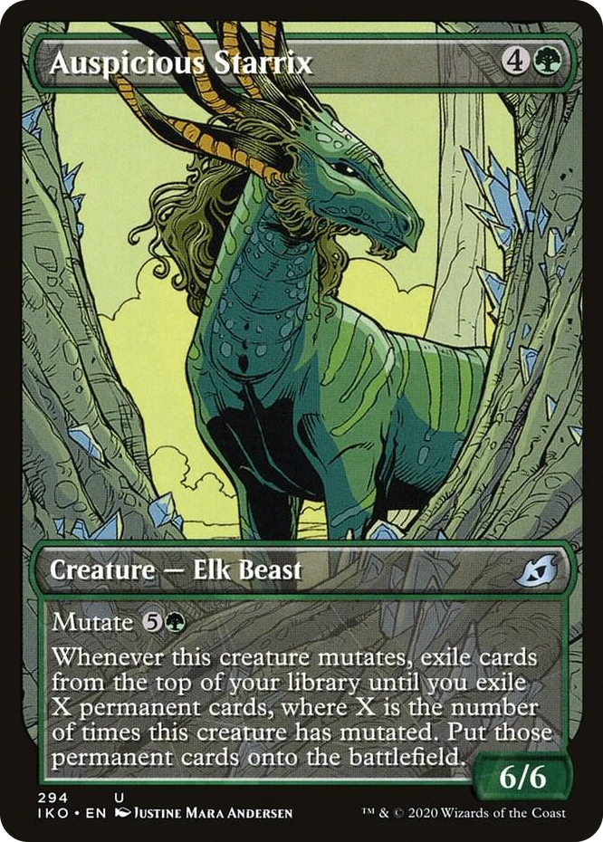 0294 Auspicious Starrix (Showcase) U Lair of Behemoths