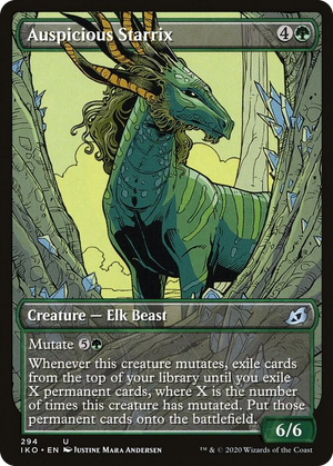 0294 Auspicious Starrix (Showcase) U Lair of Behemoths