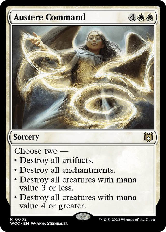 0062 Austere Command R Commander: Wilds of Eldraine