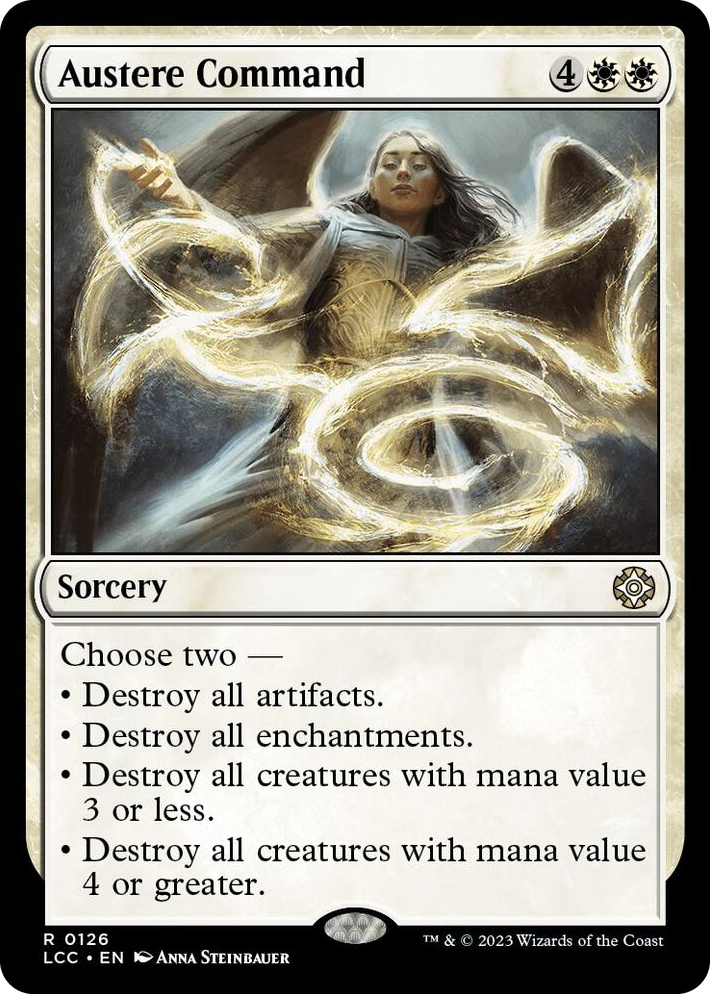 0126 Austere Command R Commander: The Lost Caverns of Ixalan