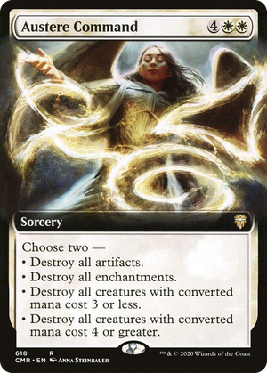0618 Austere Command (Extended Art) R Commander Legends