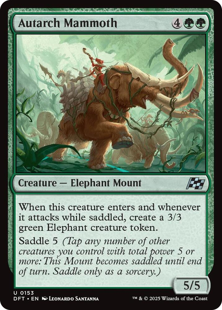 0153 Autarch Mammoth U Aetherdrift