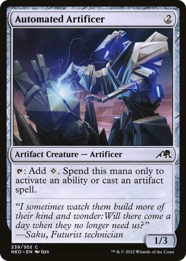 0239 Automated Artificer C Kamigawa: Neon Dynasty