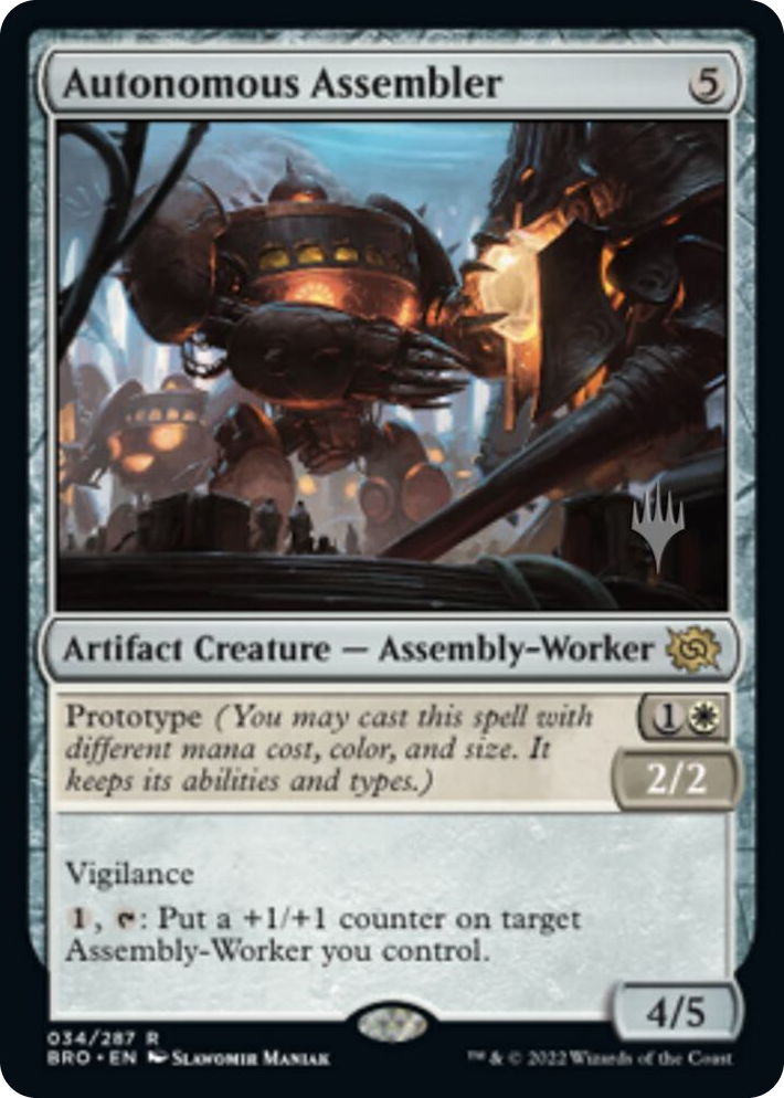 0034 Autonomous Assembler R Promo Pack: The Brothers' War