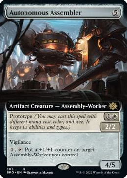 0309 Autonomous Assembler (Extended Art) R The Brothers' War