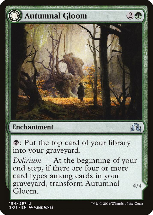 0194 Autumnal Gloom U Shadows over Innistrad
