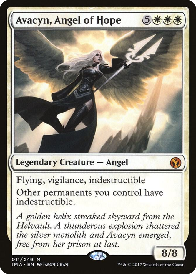0011 Avacyn, Angel of Hope M Iconic Masters