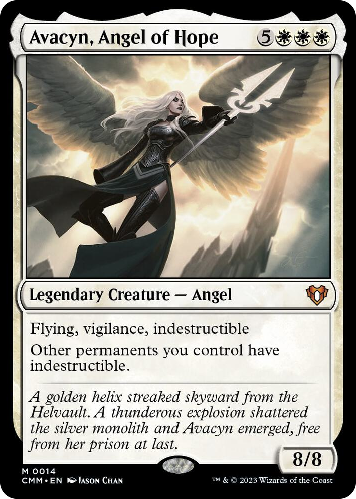 0014 Avacyn, Angel of Hope M Commander Masters