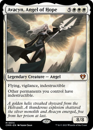 0014 Avacyn, Angel of Hope M Commander Masters
