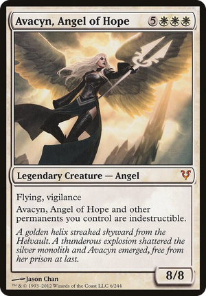 0006 Avacyn, Angel of Hope (Avacyn Restored) S Oversize Cards