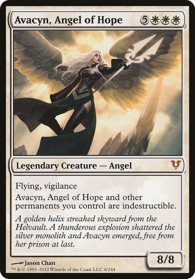 0006 Avacyn, Angel of Hope (Avacyn Restored) S Oversize Cards
