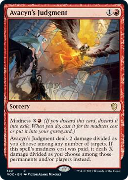 0142 Avacyn's Judgment R Commander: Innistrad: Crimson Vow