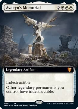 0069 Avacyn's Memorial (Extended Art) M Commander: Innistrad: Midnight Hunt
