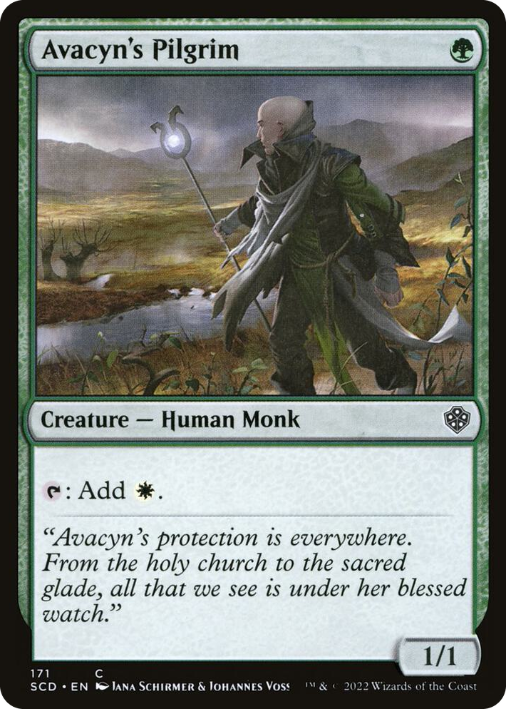 0171 Avacyn's Pilgrim C Starter Commander Decks