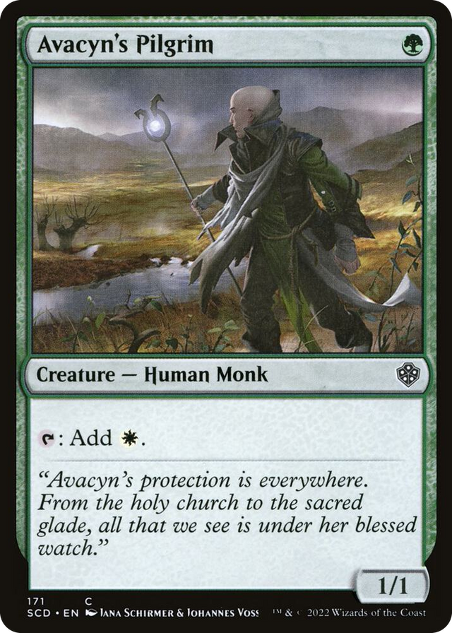 0171 Avacyn's Pilgrim C Starter Commander Decks