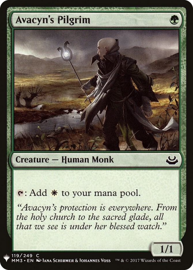0119 Avacyn's Pilgrim (MM3) C The List Reprints