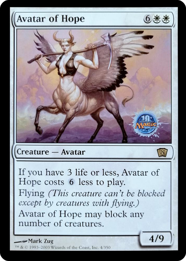 0004 Avatar of Hope (Grand Prix Bangkok 2003) P Oversize Cards
