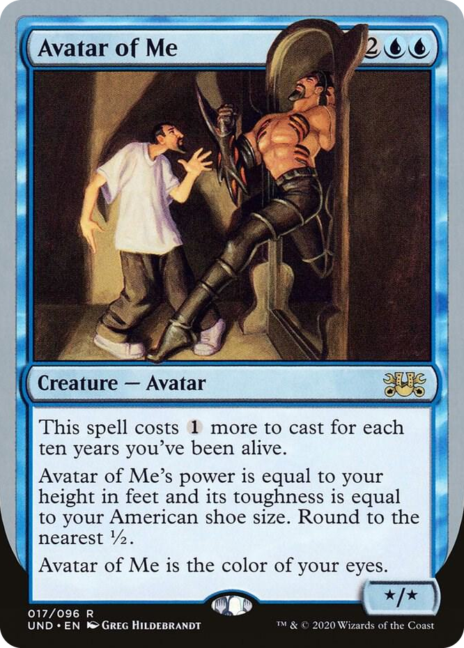 0017 Avatar of Me R Unsanctioned
