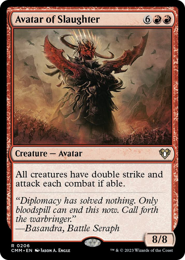0206 Avatar of Slaughter R Commander Masters