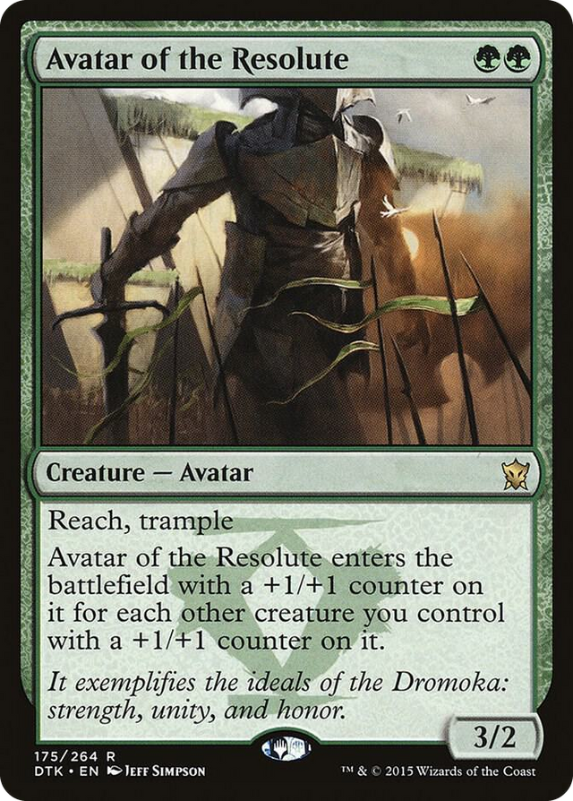 0175 Avatar of the Resolute R Dragons of Tarkir