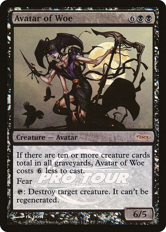 PT2010 Avatar of Woe P Pro Tour Promos