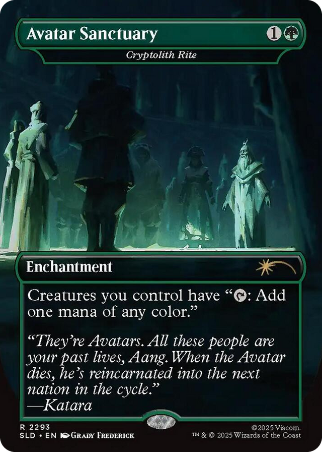2293 Avatar Sanctuary - Cryptolith Rite R Secret Lair Drop Series