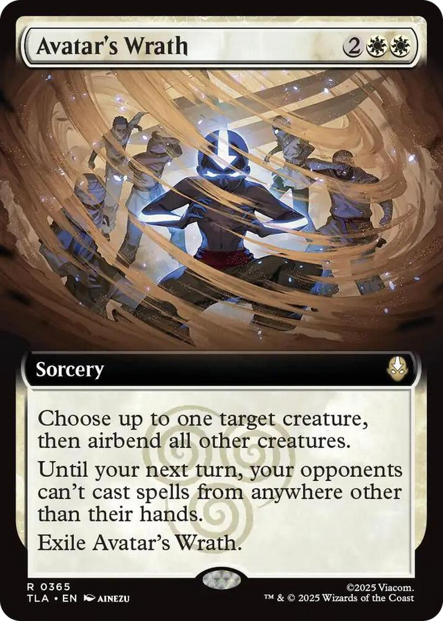 0365 Avatar's Wrath (Extended Art) R The Last Airbender